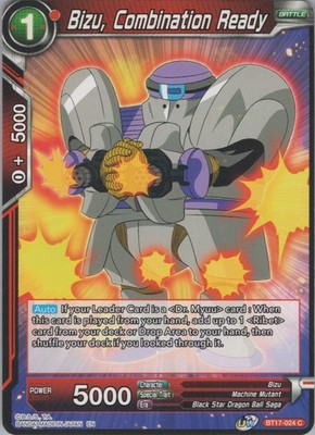 Bizu, Combination Ready Common Ultimate Squad BT17-024 NM