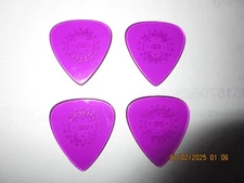  4-Pack Purple Gravity Classic Guitar Picks - .90mm #1755