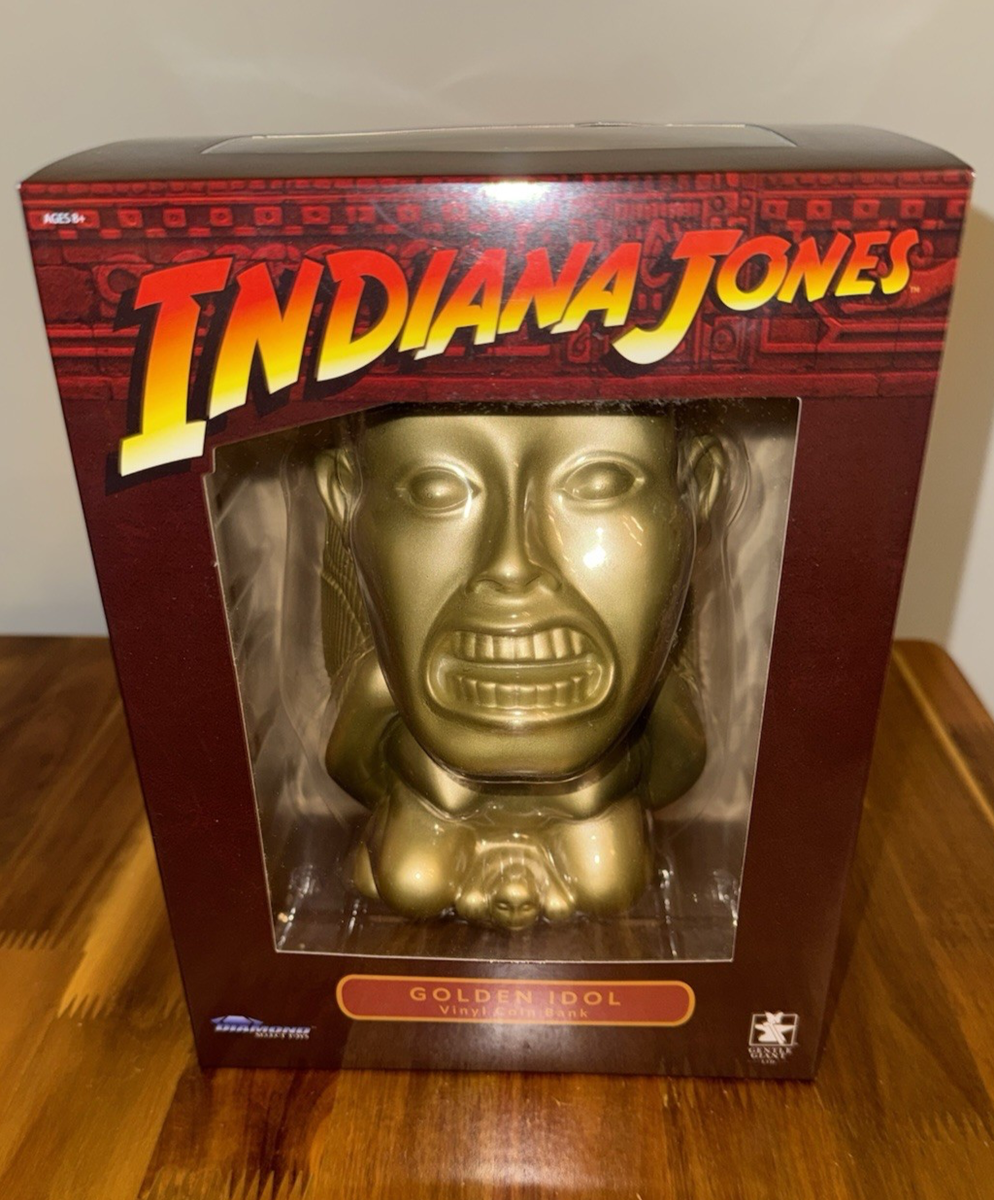 Indiana Jones Golden Idol Vinyl Bank Gentle Giant Diamond Select
