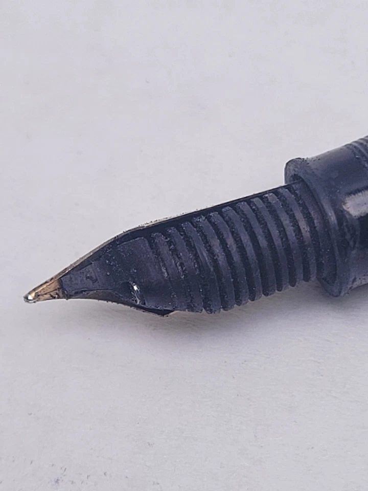 PLUMA ESTILOGRÁFICA SHEAFFER SNORKEL ORO 14 K NUEVA EN CAJA 5 Foto 4 de 4