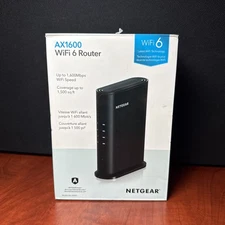 NETGEAR WiFi 6 Router (RAX5) – Security Features, AX1600 Wireless Speed (1656)