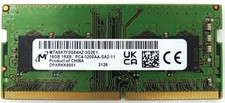 Produktbild - Micron 16GB RAM DDR4 3200MHz SO-DIMM 1Rx8 PC4-3200AA-SA2-11 oder -13