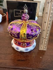 Radko Palace Party Royal Purple King s Crown ...