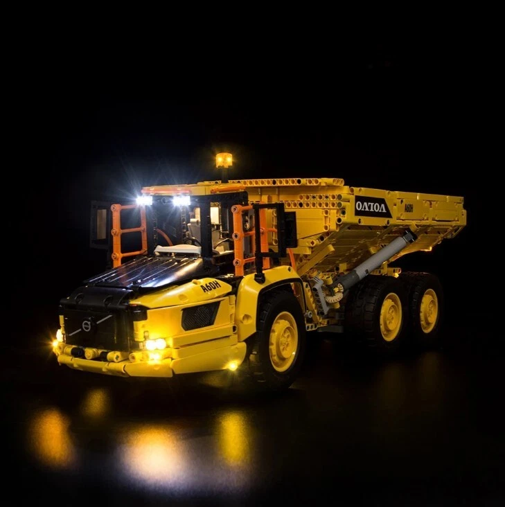 LED light Kit for LEGO 42114 Technic 6X6 Volvo Articulated Hauler