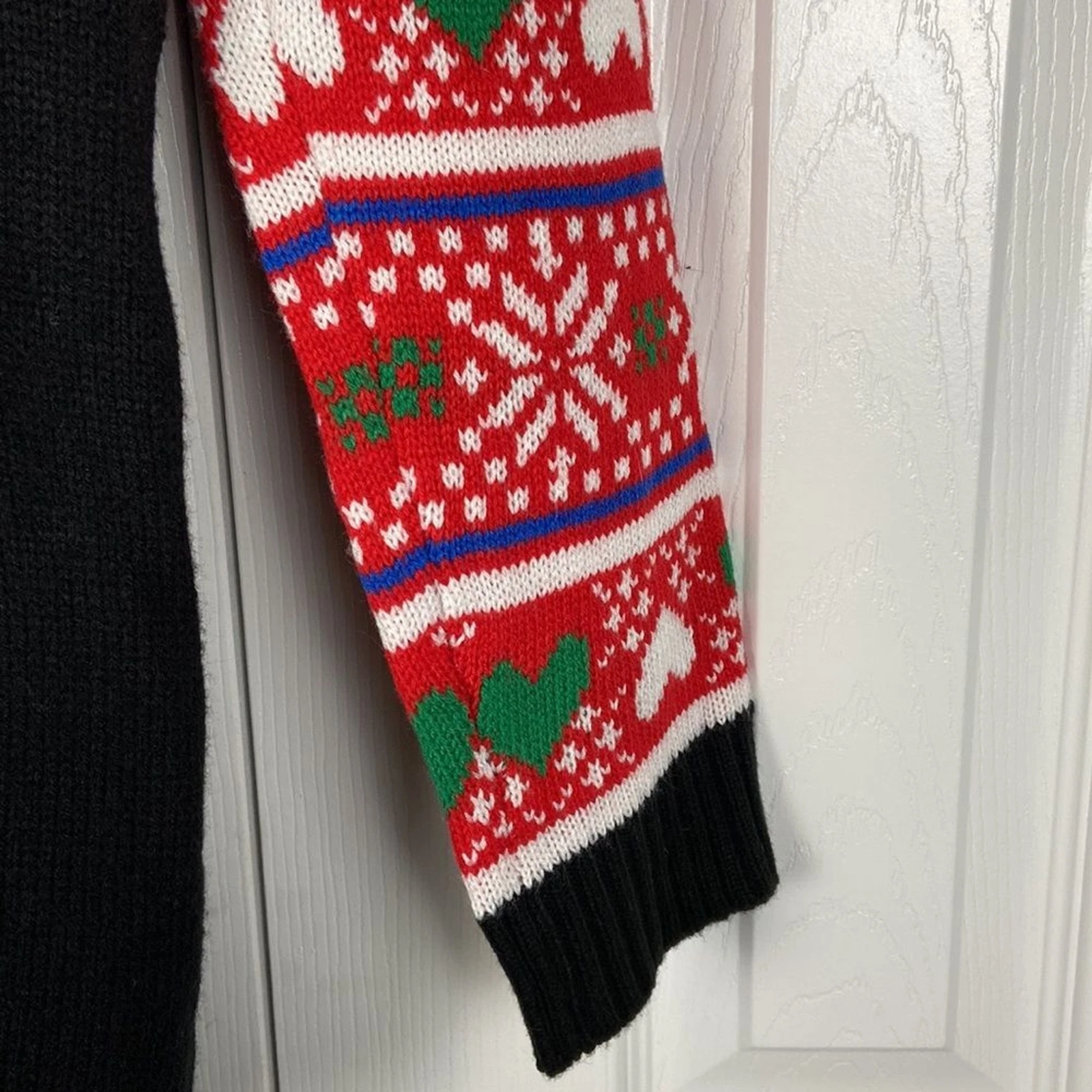 No Boundaries ugly Christmas cat sweater tunic womens XXL