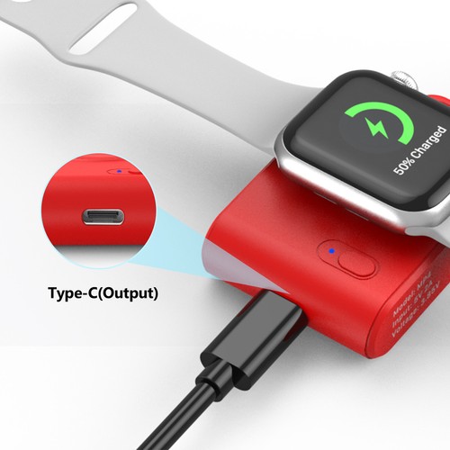 2000mAh Magnetic Charging Dock for Apple Watch Series9, 8, 7, 6, 5, 4, 3,2,1, SE - Picture 10 of 15