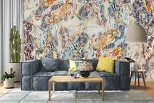 3D Marble Texture Wallpaper Wall Mural Removable Self-adhesive Sticker1289
