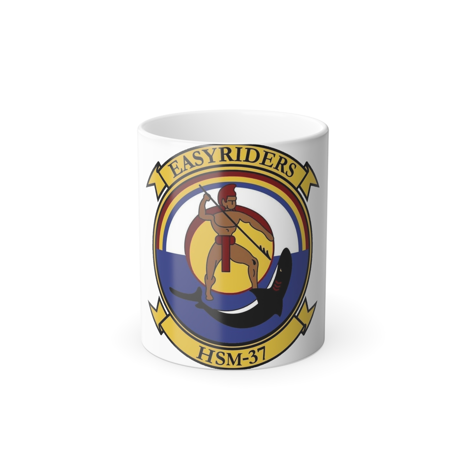 HSM 37 (U.S. Navy) Color Changing Mug 11oz
