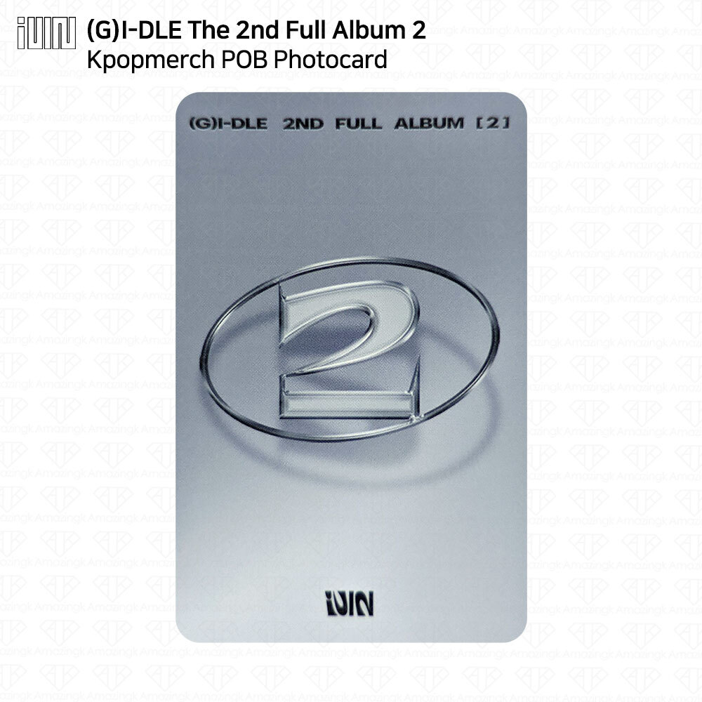 G)I-DLE G-IDLE IDLE The 2nd Full Album 2 Two Kpopmerch POB