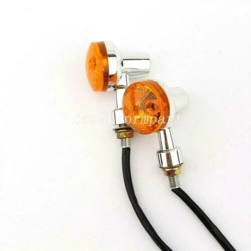 3.7" Mini Plastic Turn Signals for Suzuki Intruder 500 750 1400 GS550 GS750 - Image 2 of 4