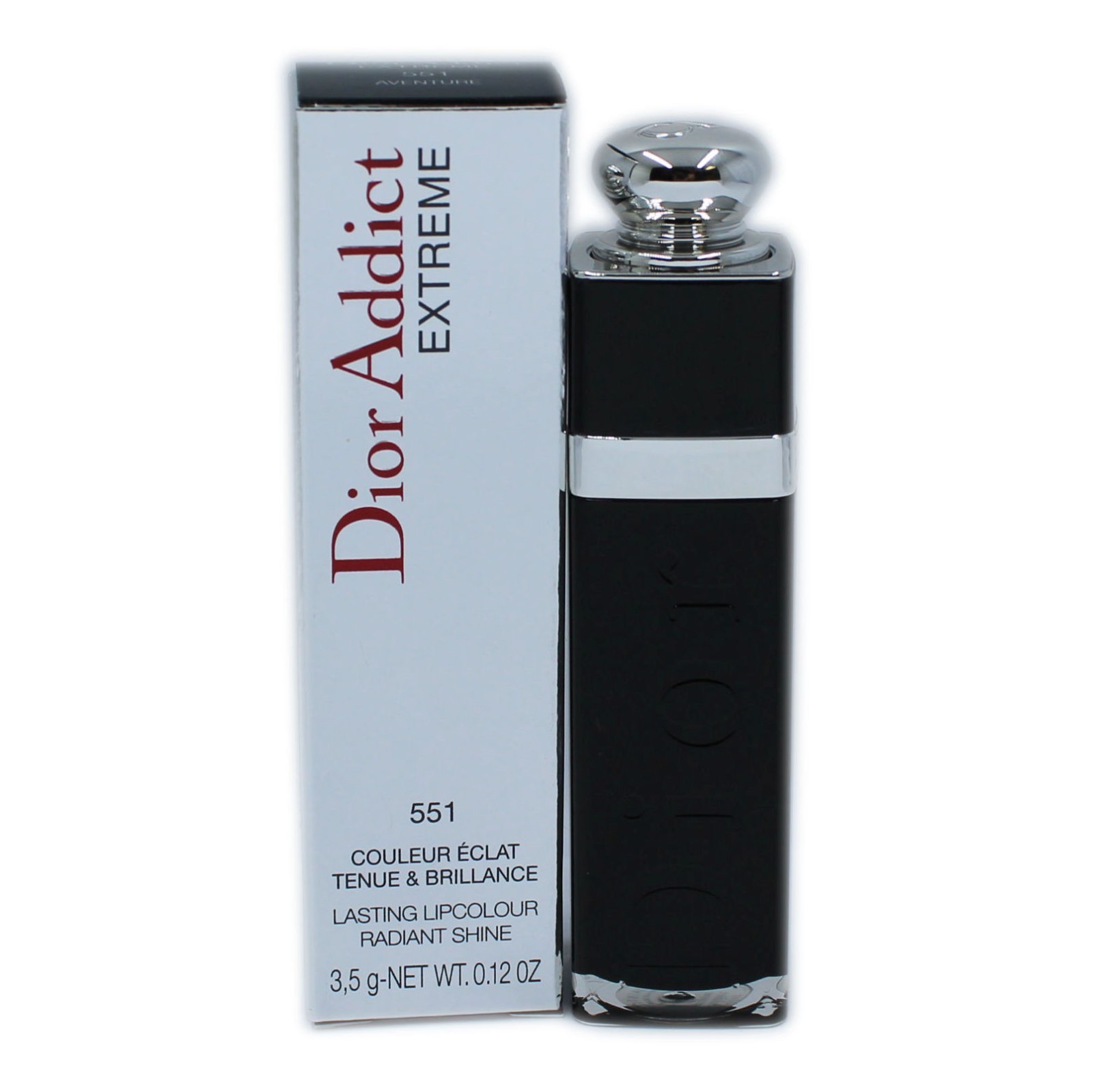 DIOR ADDICT EXTREME СТОЙКАЯ ПОМАДА ДЛЯ ГУБ С СИЯЮЩИМ БЛЕСКОМ 35 г 551 AVENTURE NIB 7390₽
