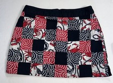 Vineyard Vines Womens Skort Maryland Crabs Lobster Nautical Patchwork Skirt 6