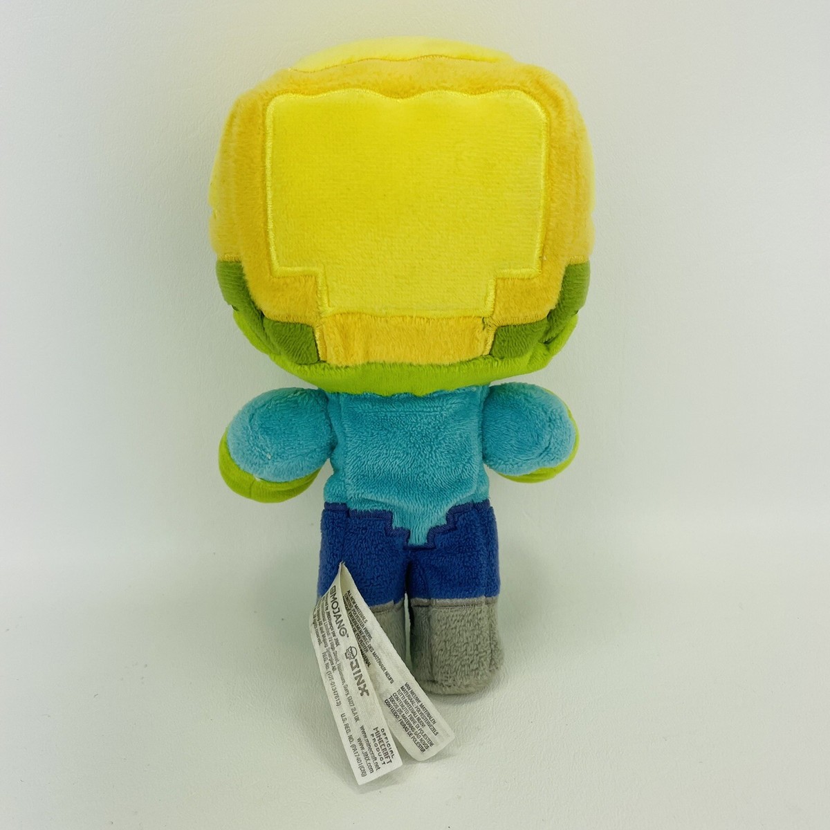 Minecraft Mojang Stuffed Plush Jinx Rare Green Zombie with