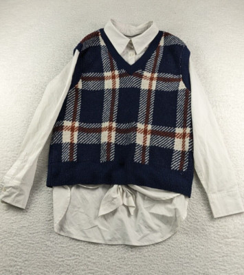 Sweater Vest Rachel Zoe Sweater Marshalls Rachel Zoe Plaid Sweater Vest  Women's Size L