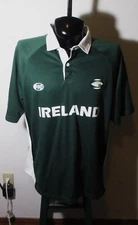 Ireland CROKER Green "Authentic Irish" Polo Rugby Shirt Men's Size 2XL