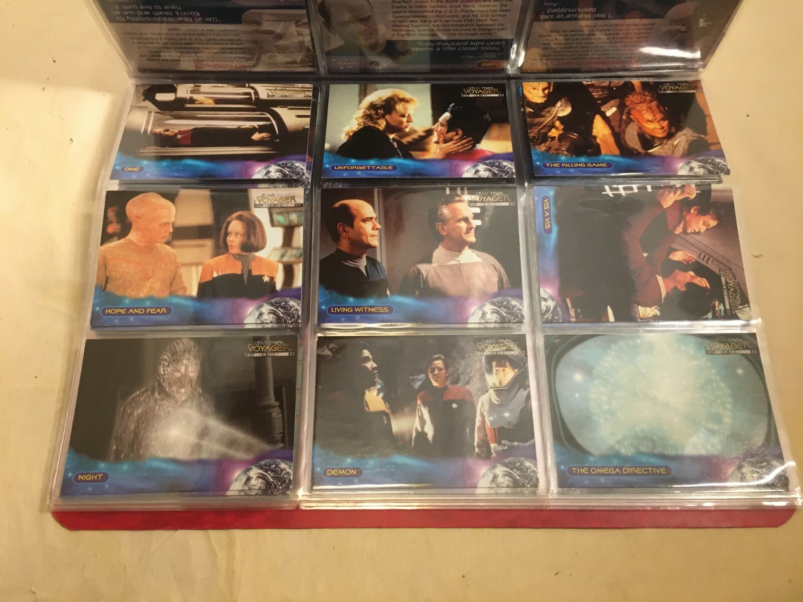 Star Trek Voyager Closer to Home Skybox 98 Trading Base Card Set 1999 178-277 - Picture 7 of 12