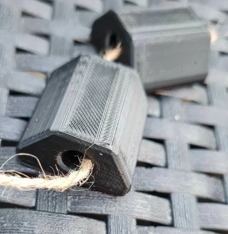 RC Plane Wheel Chock Plastic 4 piece Kit Authentic looking - Image 3 of 4