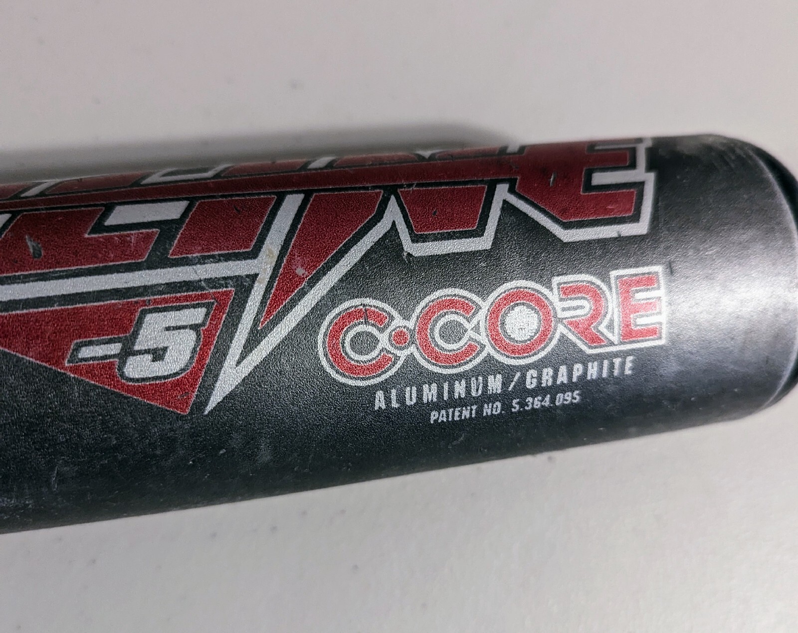 Vtg Easton Redline CCORE BZ1C 33/28 5 SC500 Scandium Bat *Cracked