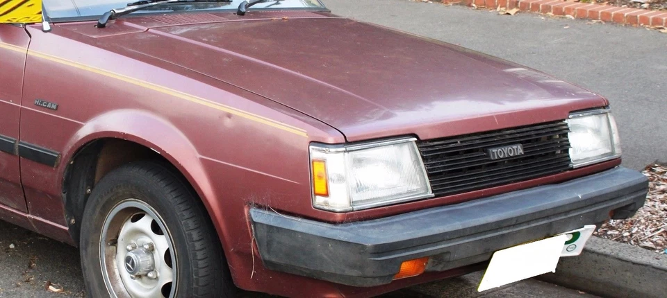 Toyota Corolla KE70 KE73 SW Van Wagon Modelo 1982 84 Máscara Rejilla Radiador Delantero  Foto 4 de 4