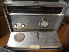 VINTAGE ZENITH TRANSOCEANIC PORTABLE TRANSISTOR RADIO TRANSOCEANIC RARE!!