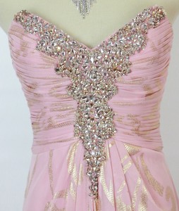 windsor pink long dress