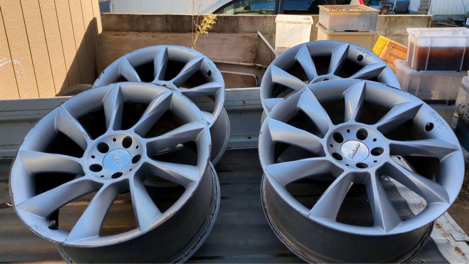 JDM Wheels lorinser 19x8.5J/9.5J 5x112 44 Lorinser aluminum wheel Set4