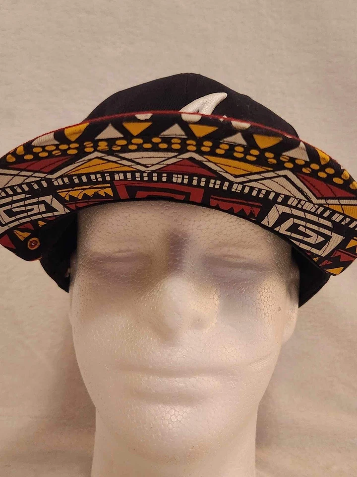 New Era Men's Atlanta Braves 2022 Postseason Side Patch 9Fifty SnapBack Hat - Image 2 of 4