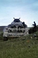 WW2 Picture Photo German tank Panzer II attack the east 1943 Ukraine 8462