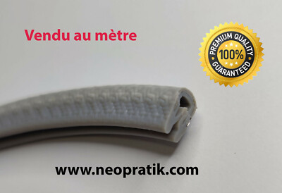 Protection De Bord En PVC Gris - Pour Tôle, Acier, Verre, Métal (auto, Moto, Caravane), Neuf