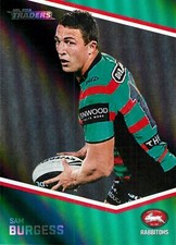 2014 SOUTH SYDNEY RABBITOHS NRL Premiers Card SAM BURGESS Black Parallel