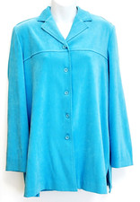 Woman's   Turquoise Blazer Jacket