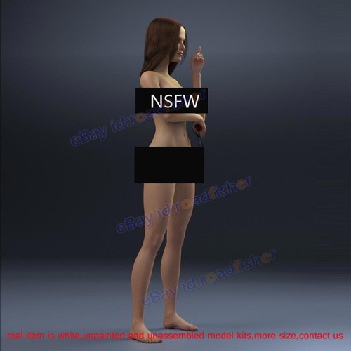 Kit Modelo Figura Dama Agente Eva 1/4 Sin Pintar Sin Montar Impresión 3D 45cmH NSFW - Imagen 3 de 6