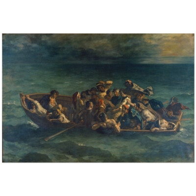 Eugène Delacroix, Der Schiffbruch des Don Juan, nach Byron: Don Juan 11003000460