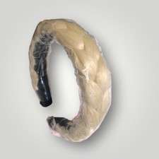 Synthetic Hair Braid Headband, New, Retail 30