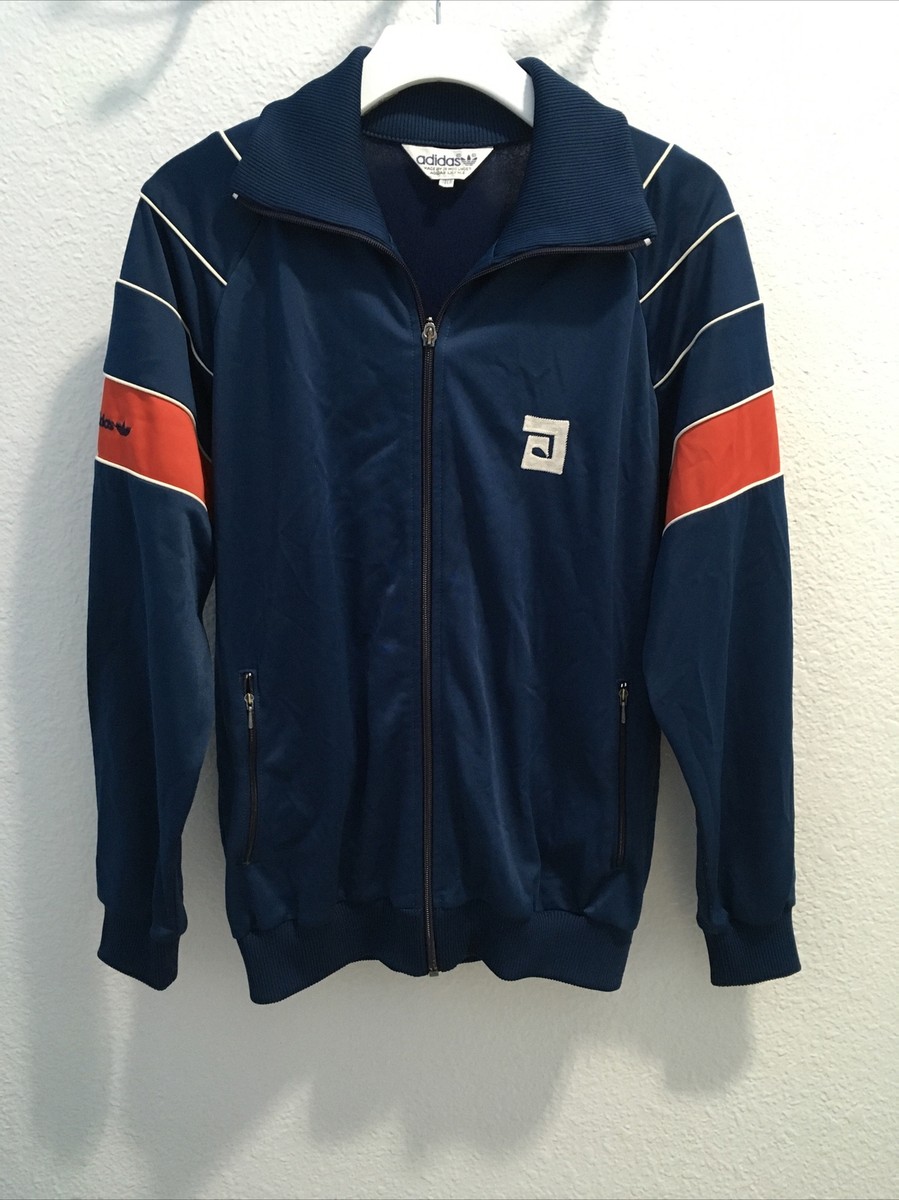 Vintage Adidas 80s Track Jacket Blue Sz M | eBay Vintage Adidas 80s Track Jacket Blue Sz M | eBay