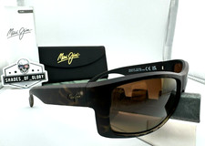 MAUI JIM EQUATOR MJ 848-10 CARAMEL TORTOISE HCL BRONZE POLARIZED SUNGLASSES NEW