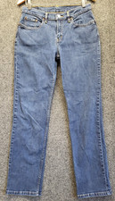 Vintage Levi's 510 Denim Jeans Women's 10 Miss/28x29 Blue Straight Leg Med Wash