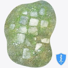 Stone & Ground Mat (dual sided neoprene ) - Monster Fight Club D&D Scenery