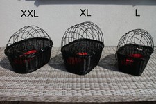 Hundefahrradkorb Lenkerkorb Hundekorb Weide Weidenkorb Hund Transportkorb vorne