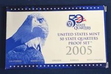 2005-S US 50 State Quarter Proof Set in OGP