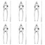 thumbnail 2 - Cozroom Seafood Tools Set Nut Crackers Of 12 Pcs Seafood Opener Tool Set, 6 Pcs 