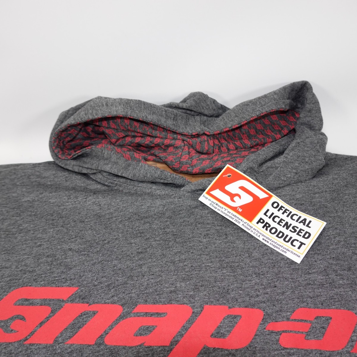 Snap-on Tools Hoodie Gray T-shirt Long Sleeve New Size Large | eBay
