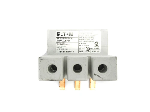 EATON BK50/3-PKZ4-E 600VAC 120A UNMP