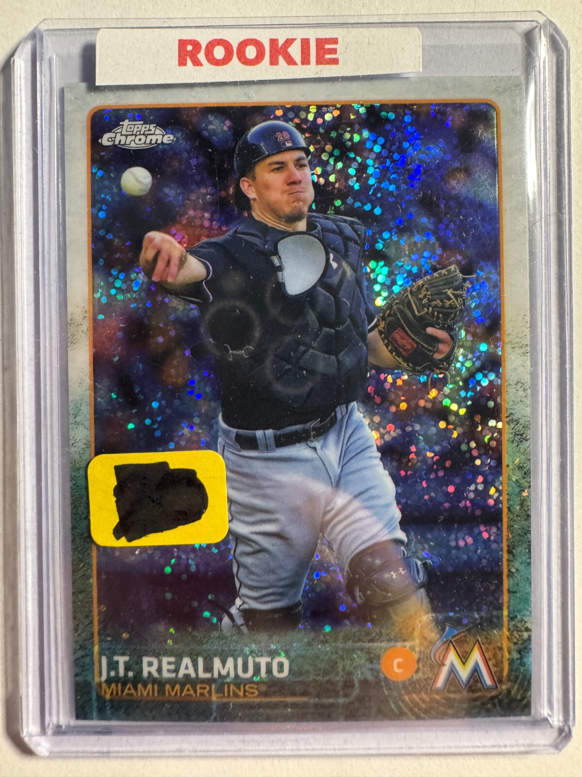 K281,732 - 2015 Topps Update Chrome #US398 J.T. Realmuto