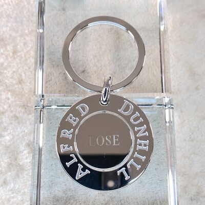 dunhill WIN LOSE DECISIONキーホルダー dunhill WIN LOSE DECISIONキーホルダー Alfred Dunhill Keyring