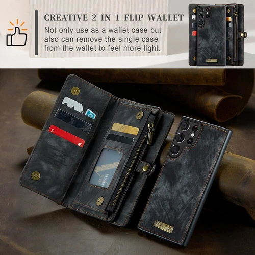 Für Samsung A15 A16 A56 A55 A35 Wallet Case Flip Ständer Leder Hülle Kartenfach - Bild 2 von 25