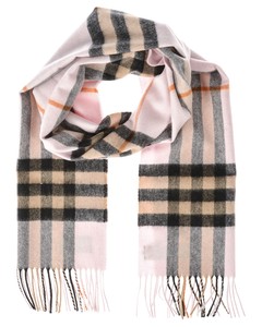 Details About Burberry Scarf Scarves MU GIANT CHECK Cashmere Unisex Pink  8004701 SzU MAKEOFFER