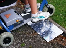 4cm height kerb Ramp wheelchair scooter access doorway 76cm wide x 20cm deep