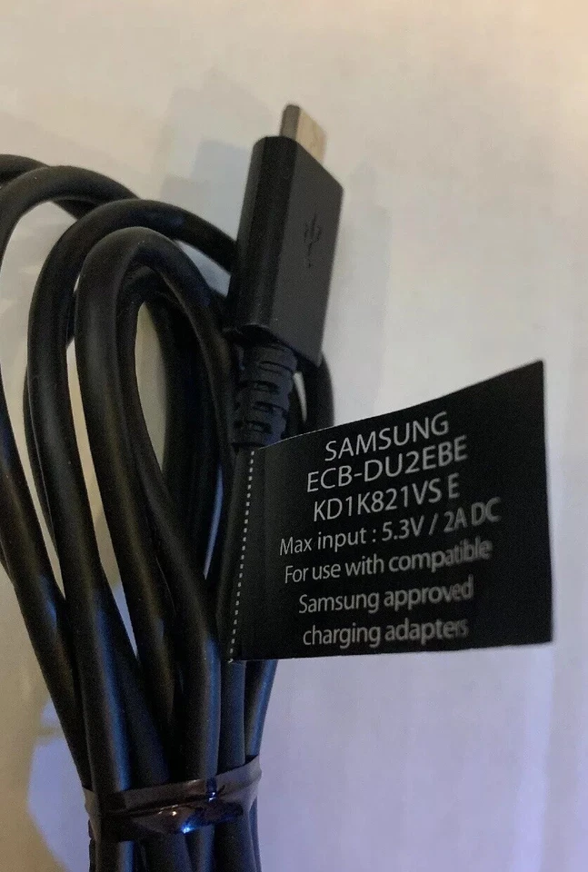 Genuine Samsung Power Adapter OEM Travel Plug 5V 700mA - ETA0U60JBE - With USB - Image 3 of 3