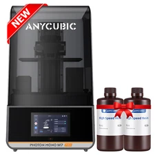 ANYCUBIC Photon Mono M7 Pro 170mm/h 10.1'' 14K Resin LCD 3D Printer+2KG Resin